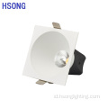 Trimless White/Black Embedded LED COB Downlight Spotlights